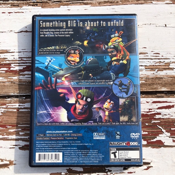 Jak II PlayStation 2, PS2 Black label - Picture 2 of 4